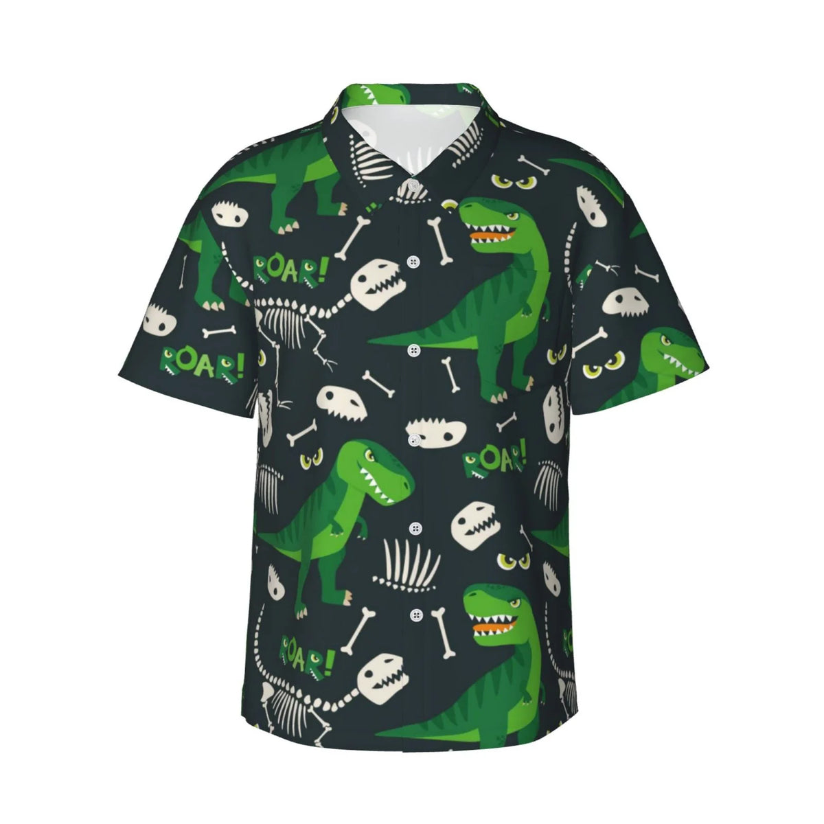 Hawaiian Shirt Men Casual Button Down Short Sleeve B689003