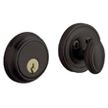 Satin Brass Single Cylinder Deadbolt P95602
