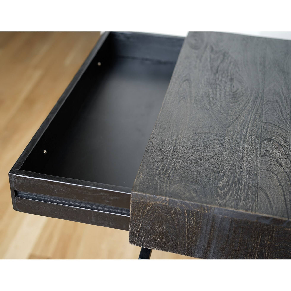 Black Accent Console Table X678941