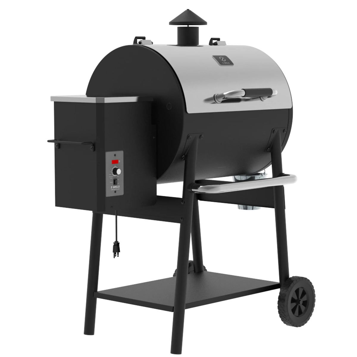 Wood Pellet Grill and Smoker Stainless Steel A714615