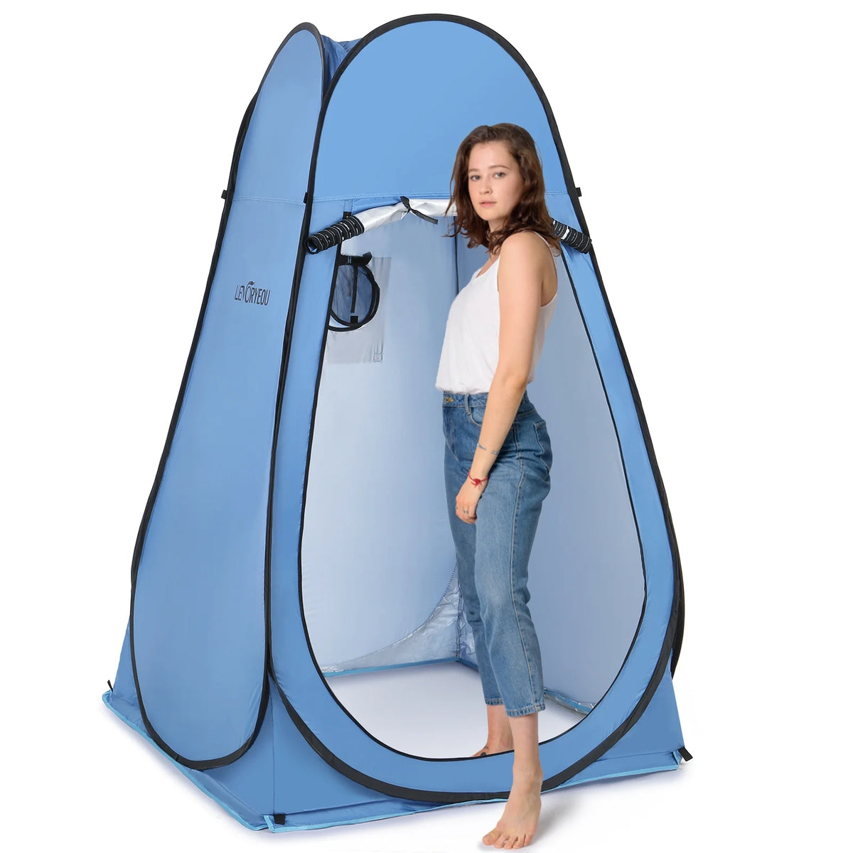 Pop Up Privacy Shelter Tent with Window T2420