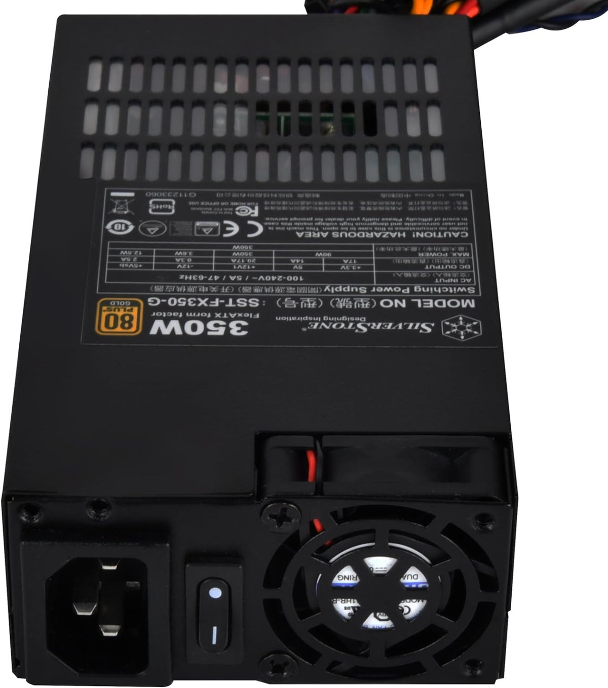 350 Watt Flex ATX Power Supply 80 Plus Gold I3104