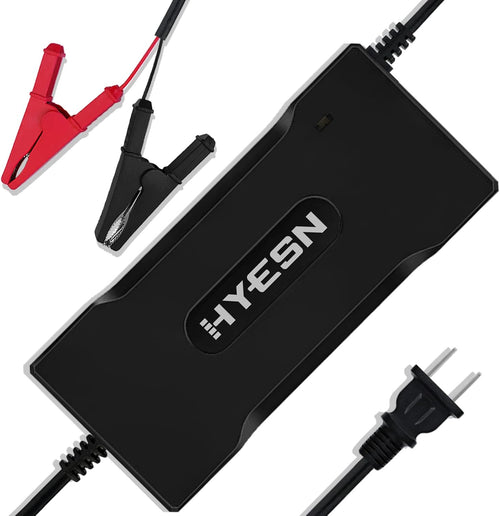 14.6V 5A 20A LiFePO4 Battery Charger with Cable Clamps A23832