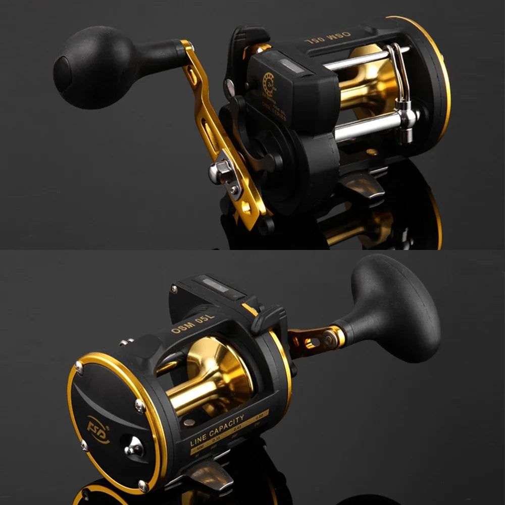 Full Metal Trolling Fishing Reel Z27525