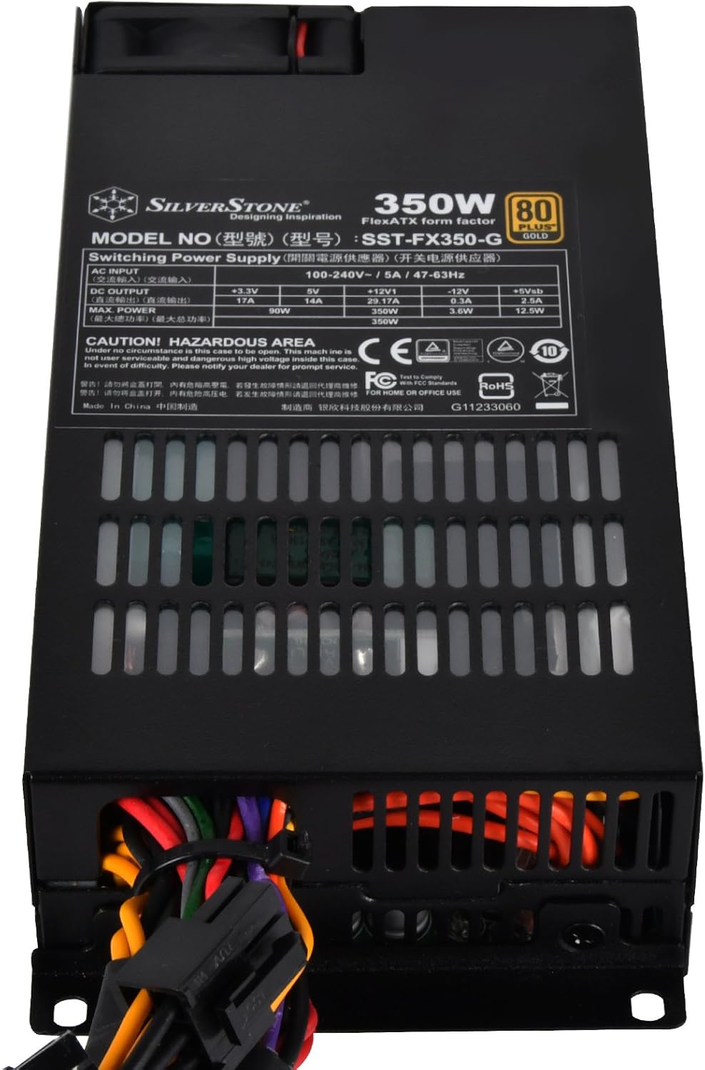 350 Watt Flex ATX Power Supply 80 Plus Gold I3104