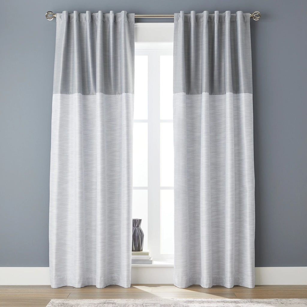 Polyester Blackout Single Curtain Panel 50"x84" Y3261