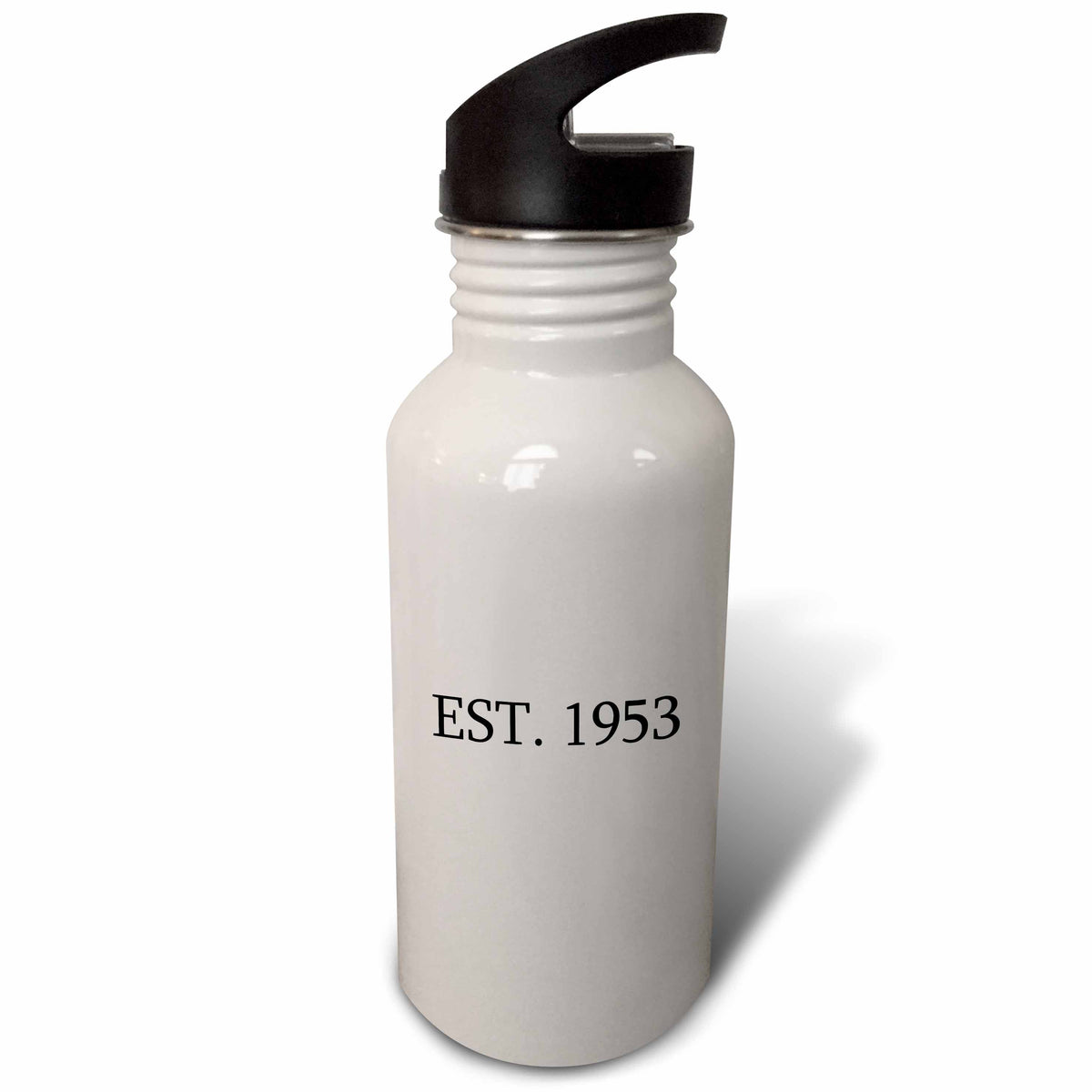 21 oz Black Sports Water Bottle S83279