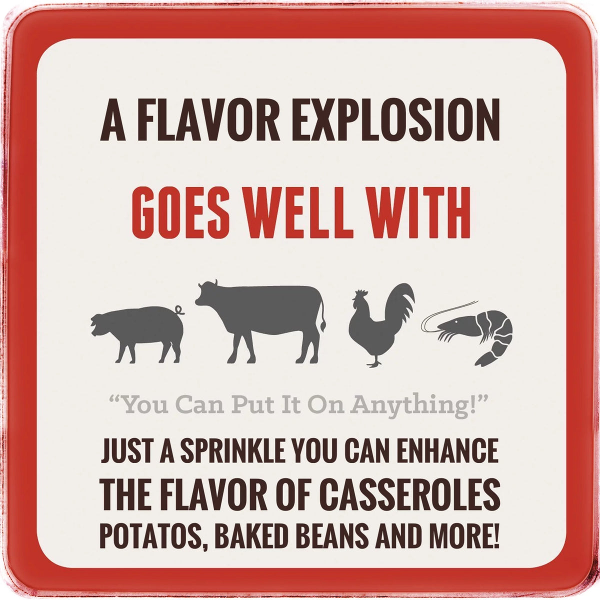 BBQ Rub Savory Blend Meat Seasoning Dry Rub Shaker Bottle 4 Pack M5628