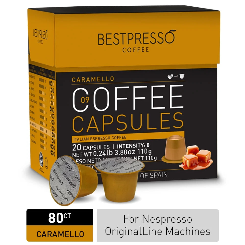 Coffee Pods 80 Pods Caramel Blend Medium Intensity R702
