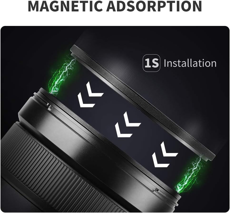 77mm Magnetic Lens Filter Kit with 4 in 1 Filter Pouch I84506