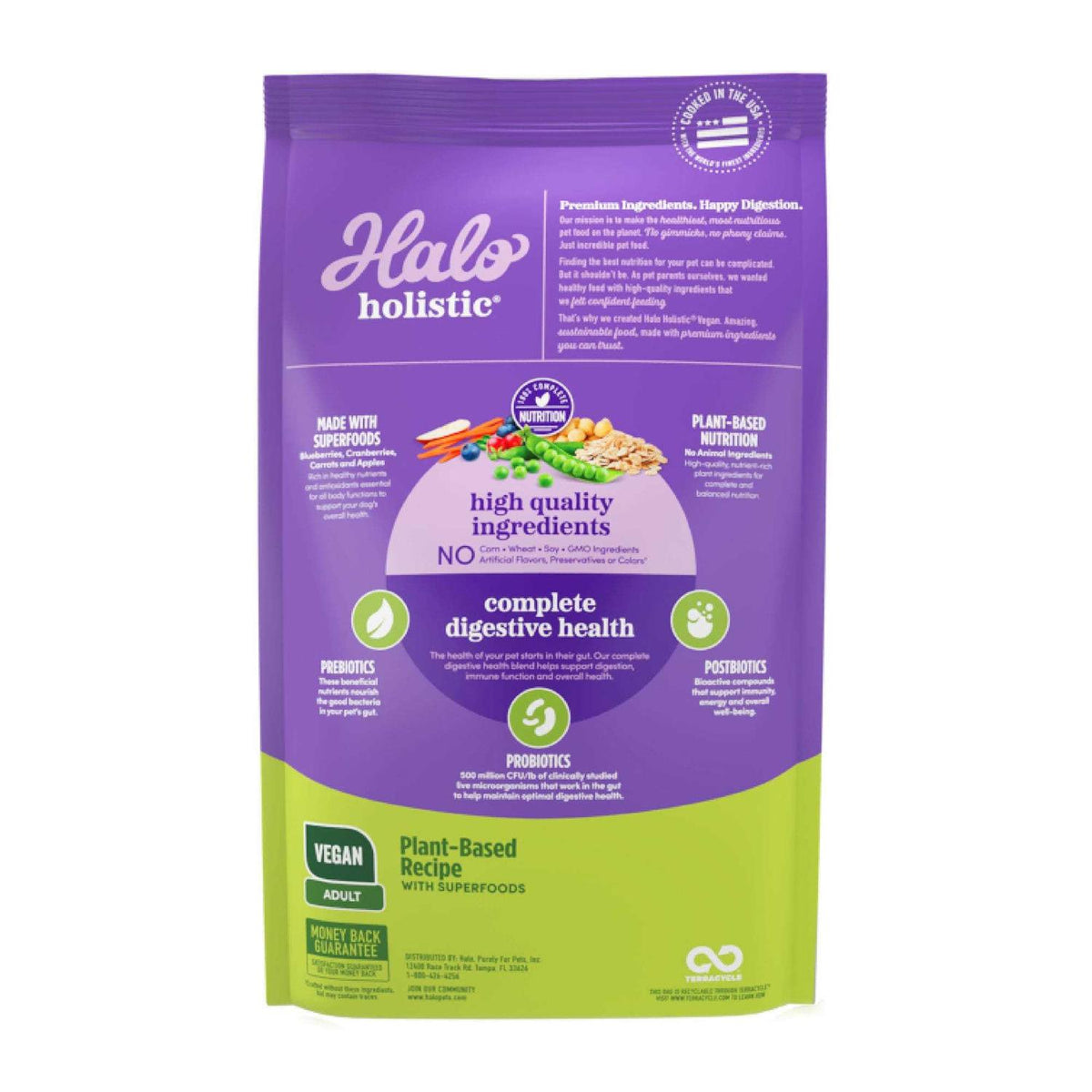 Vegan Plant-Based Dry Dog Food V907151
