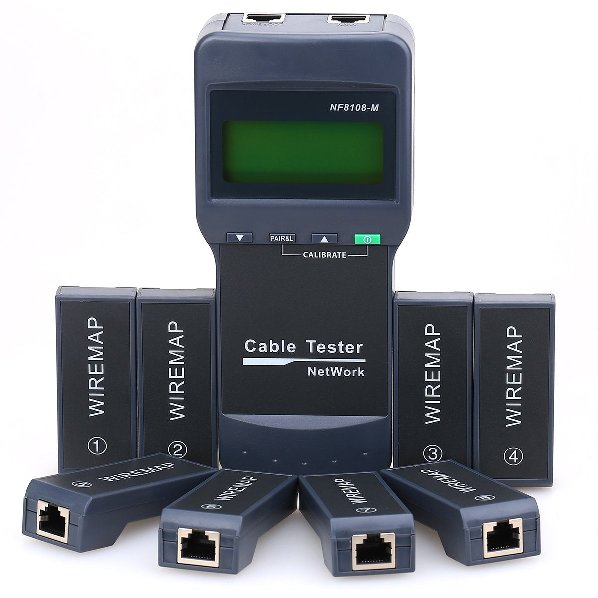 Network LAN Phone Cable Tester Cat5 Rj45 8 Pc L70130