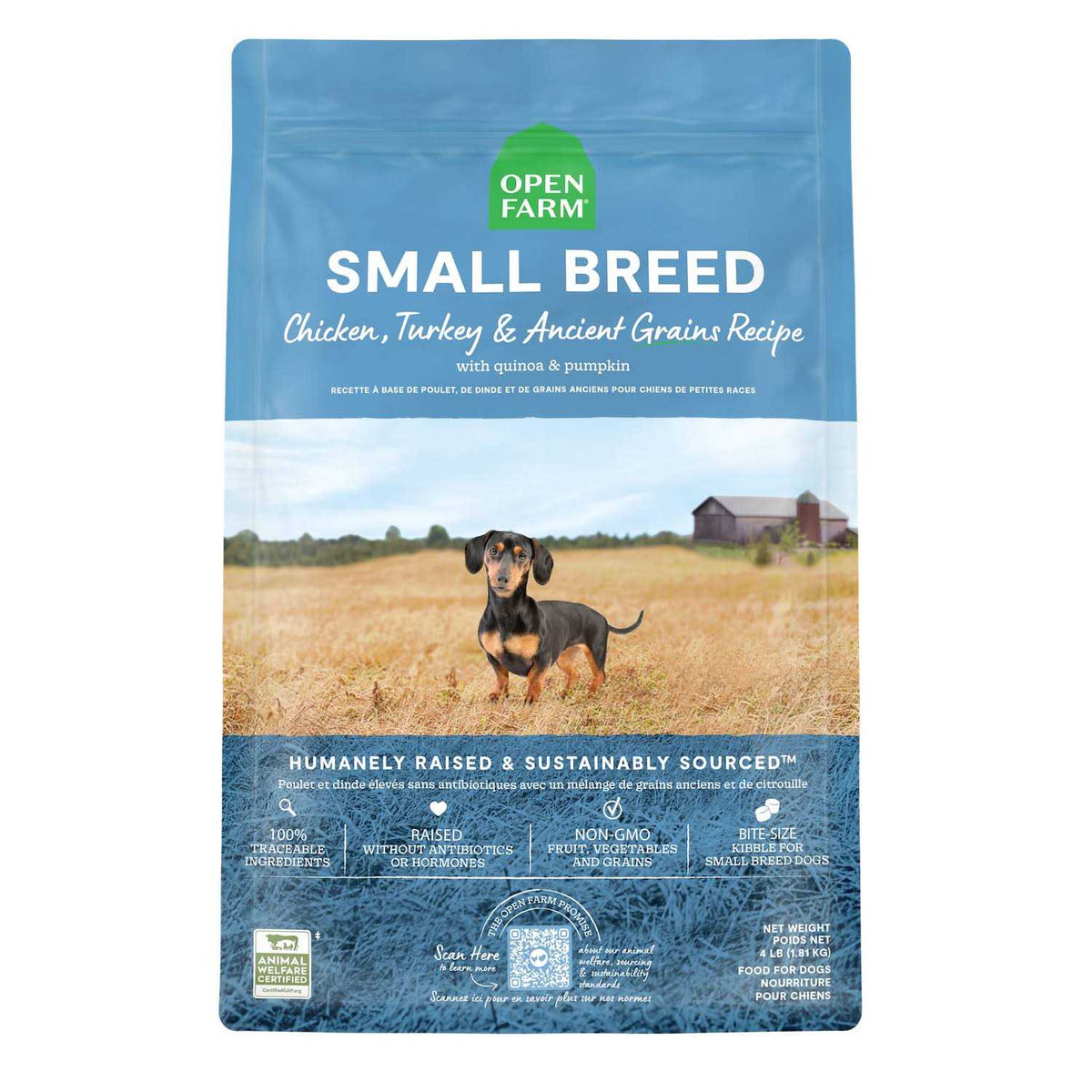 New Zealand Venison Ancient Grains Dry Dog Food Z3974