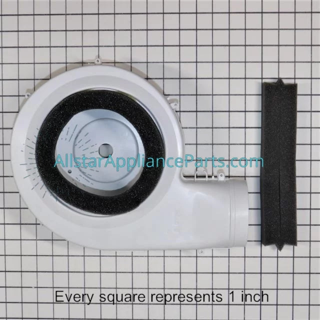Washer/Dryer Front Blower Housing Cover C517
