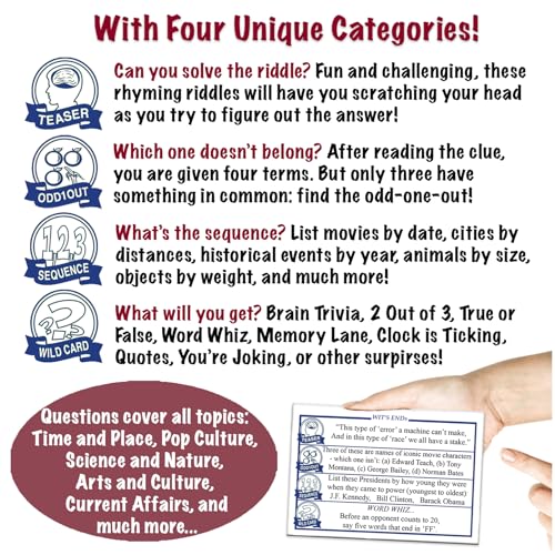 Trivia & Brain Teaser Game K458170