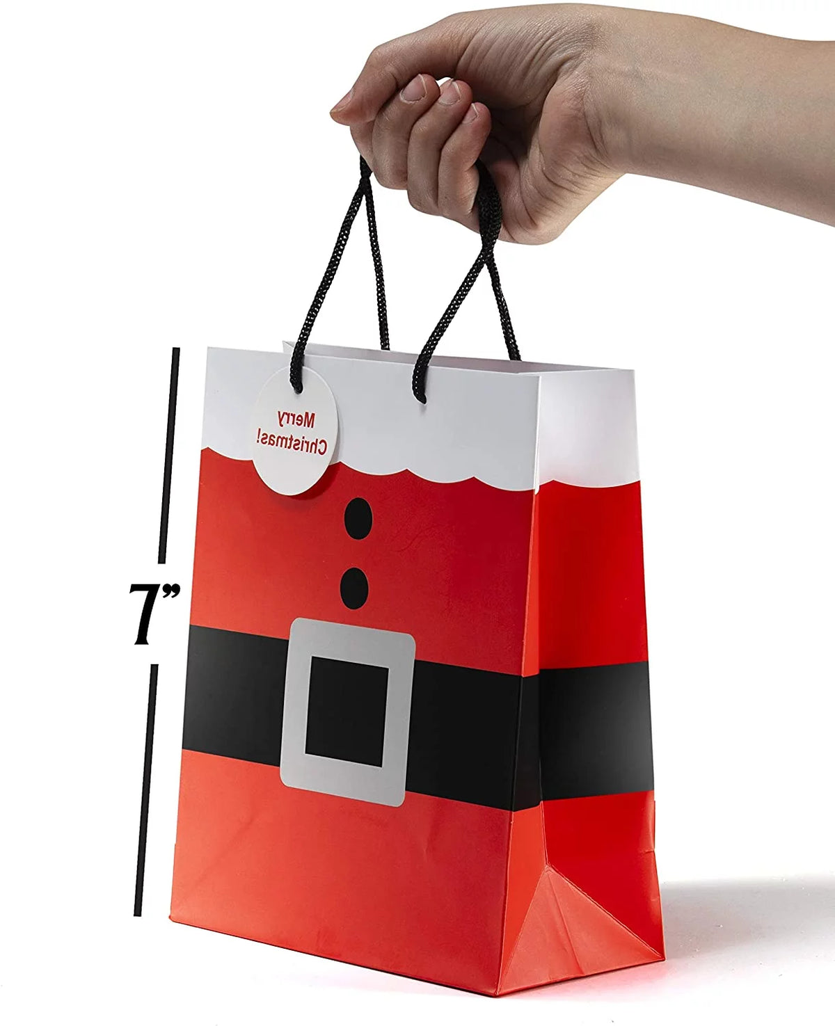 Christmas Gift Bags 12 Piece Pack with Handles F704