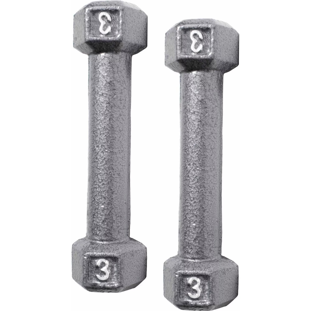 Cast Iron Dumbbell 25 Lb Pair X9441