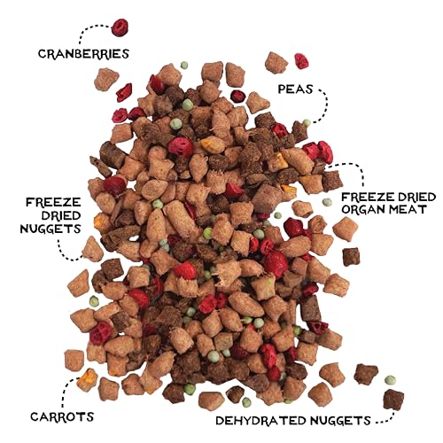 3 Pack 1oz Freeze Dried Raw Dog Food Topper G1450