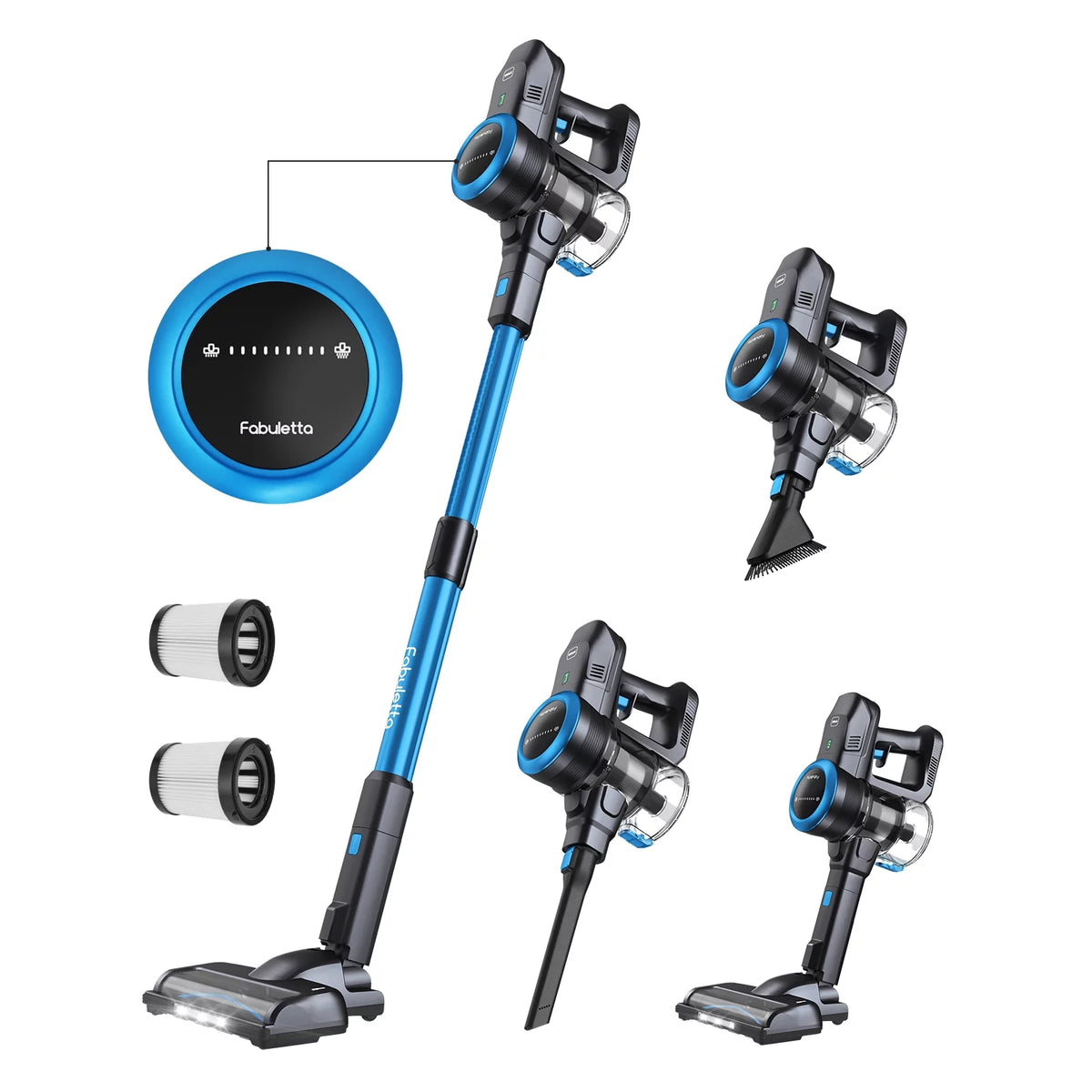 Blue Cordless Stick Vacuum H7786