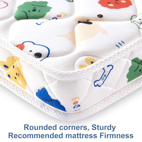 52" x 27.6" x 5" Firm Breathable Hypoallergenic Crib Mattress G1367