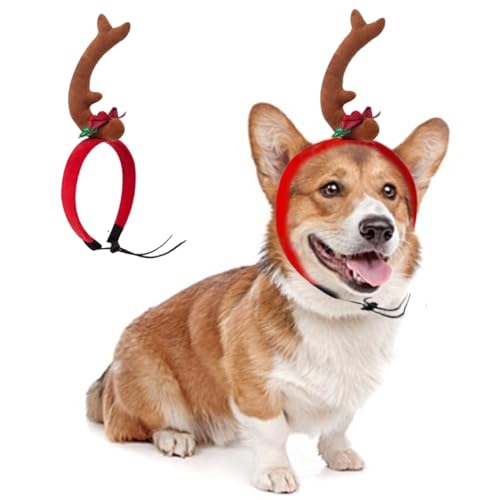 Dog Antlers Headband Christmas Outfit A8719