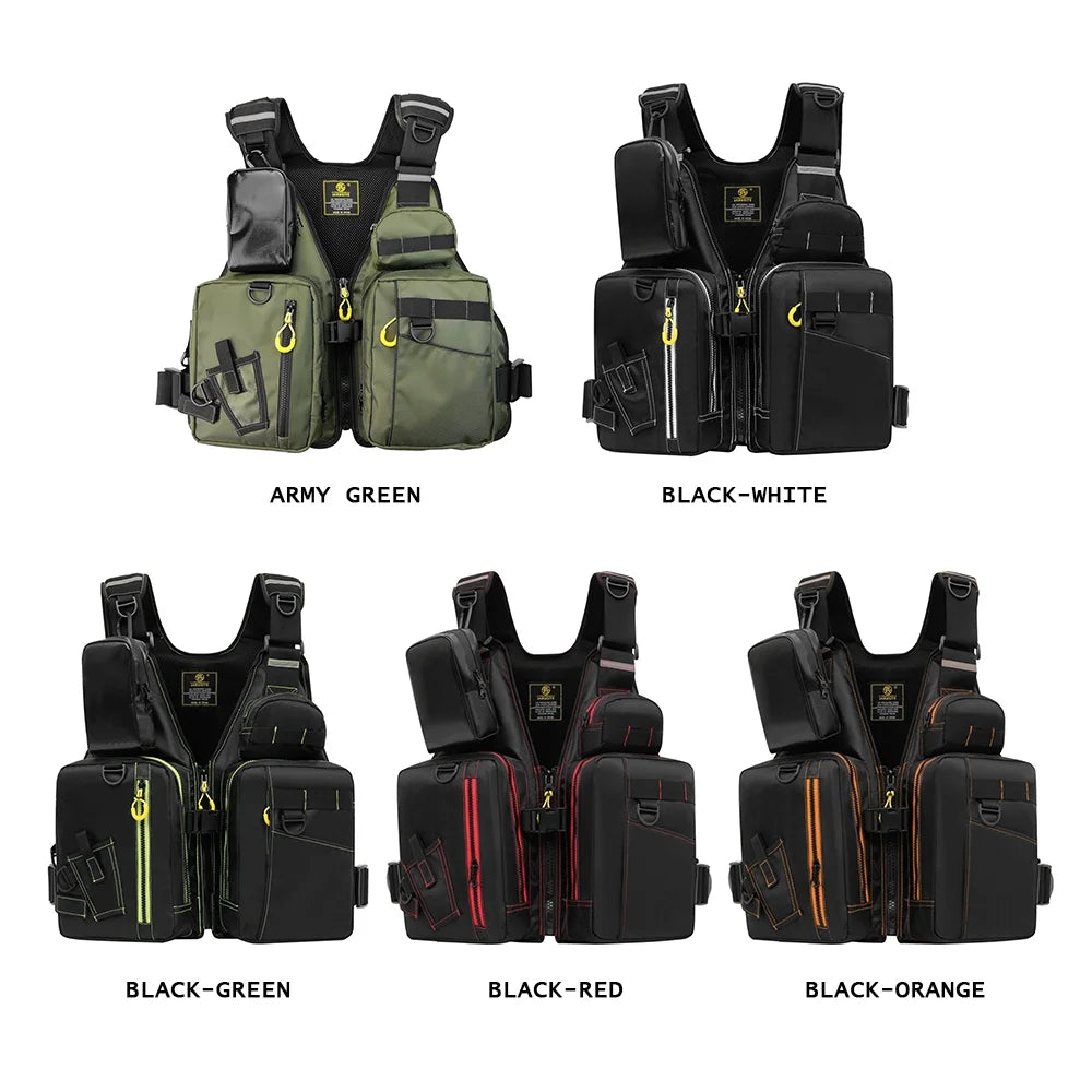 Fishing Floatation Vest Waistcoat F406330