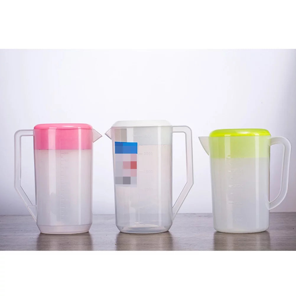 5000ml Pink Plastic Measuring Kettle with Scale R69629