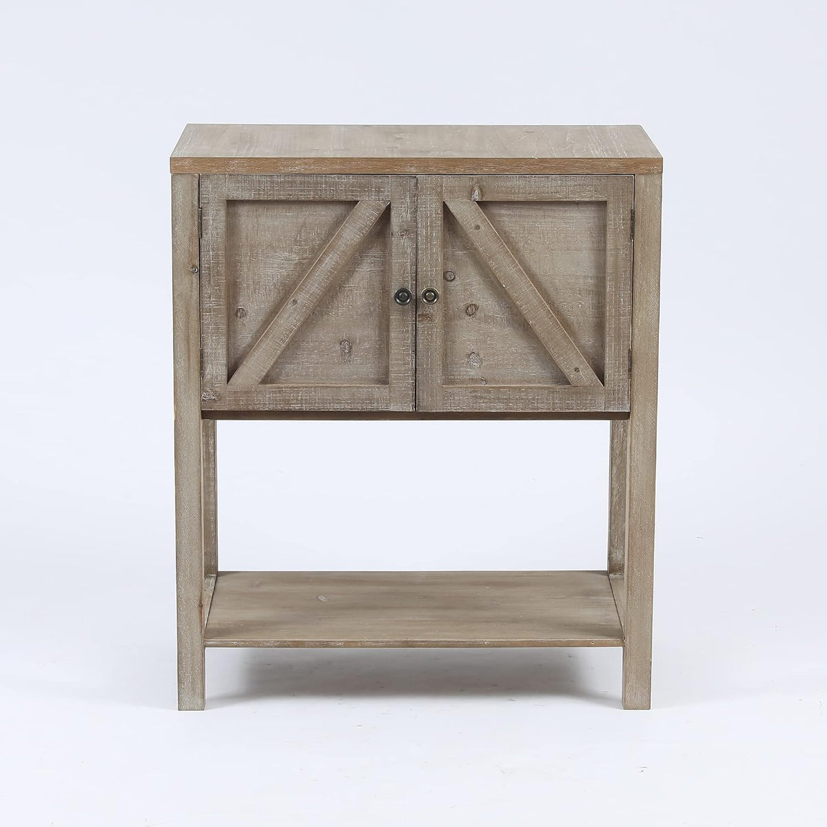 White 4 Drawer Wood Bathroom Floor Storage Cabinet S354359