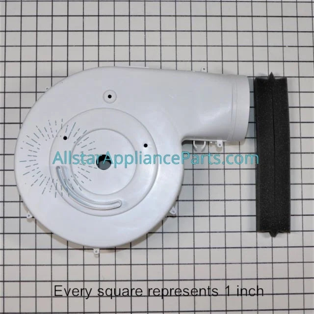 Washer/Dryer Front Blower Housing Cover C517