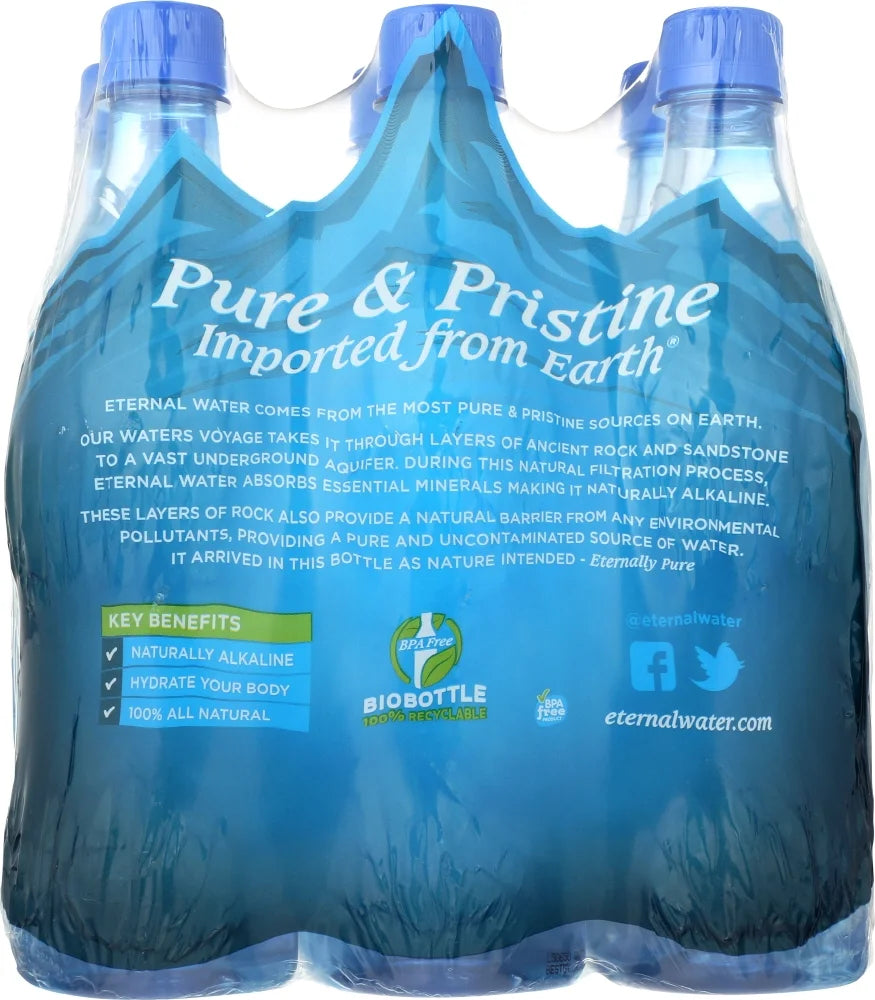 Naturally Alkaline Spring Water 600ml 6 Pack D20833