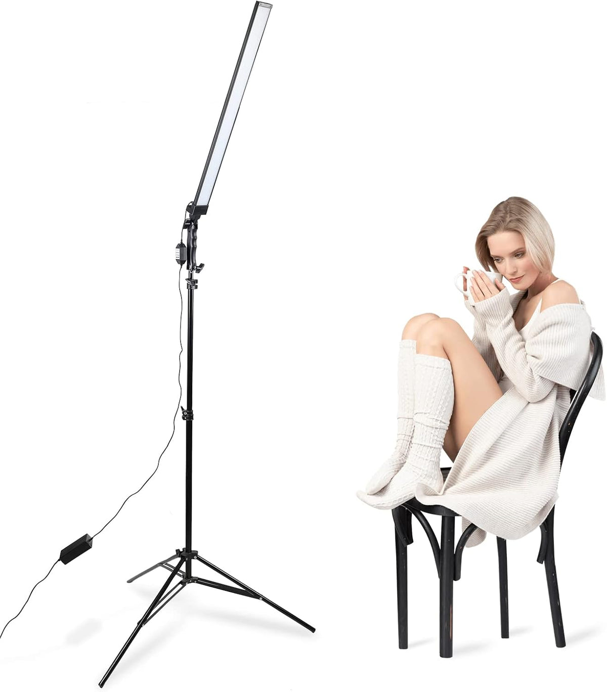 36w Dimmable LED Video Handheld Lights Photography Studio Continuous Output Lighting Kit with Tripod Stand Z341700