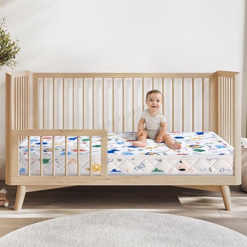 52" x 27.6" x 5" Firm Breathable Hypoallergenic Crib Mattress G1367