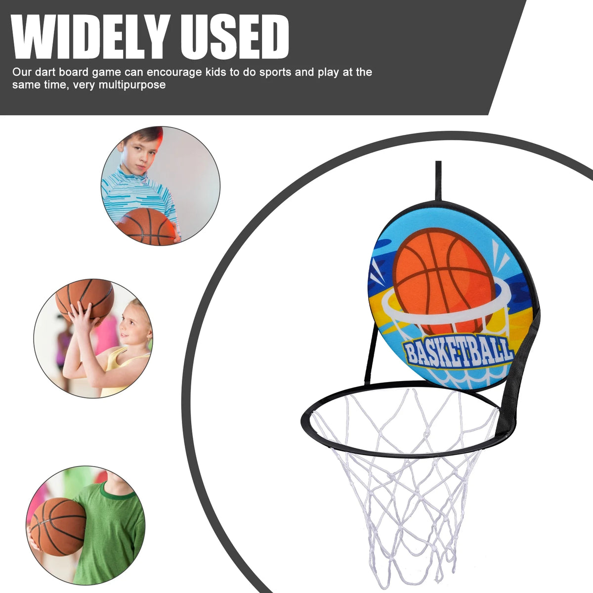 Double Sided Dart Board Sticky Ball Set B12846