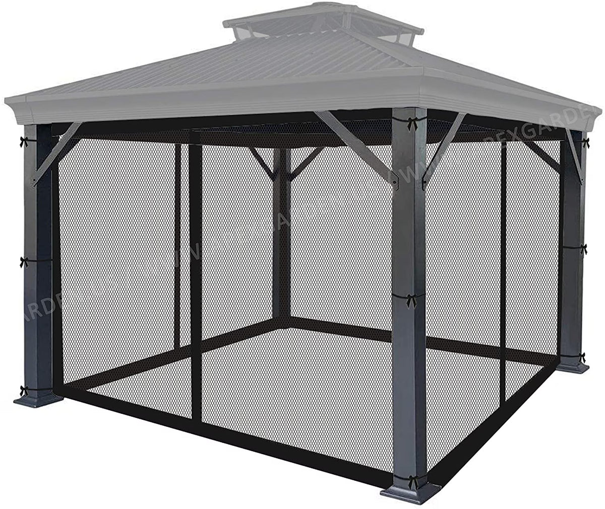 10' x 12' Gazebo Replacement Mosquito Netting T113