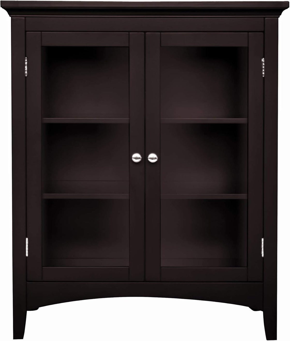 Espresso Bathroom Floor Cabinet J503