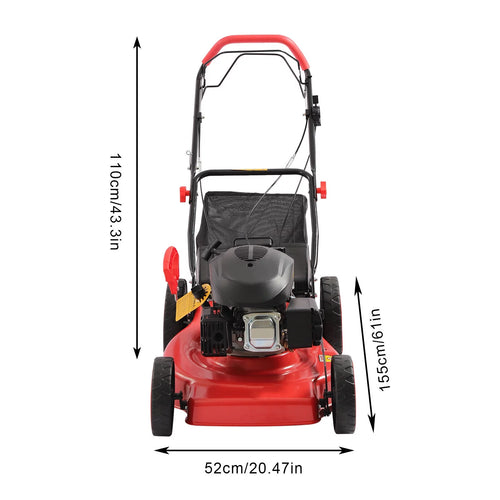 140cc Gas Self Propelled Walk Behind Lawn Mower B906687