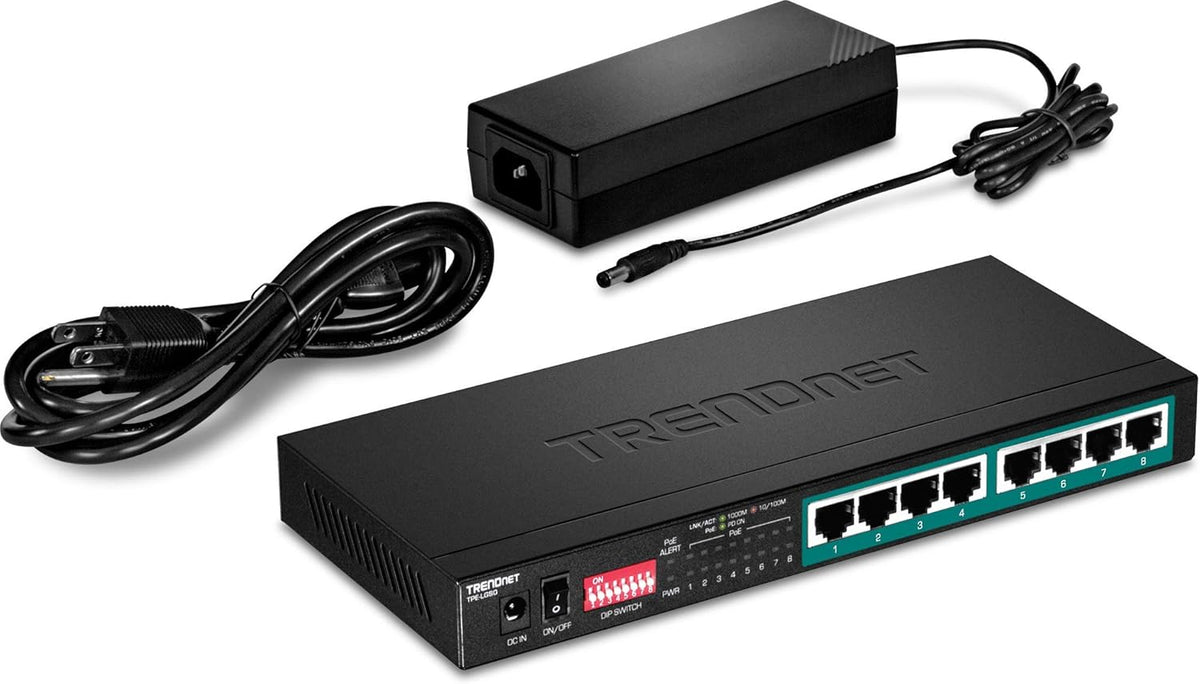 5-Port Gigabit Long Range PoE+ Switch K942513