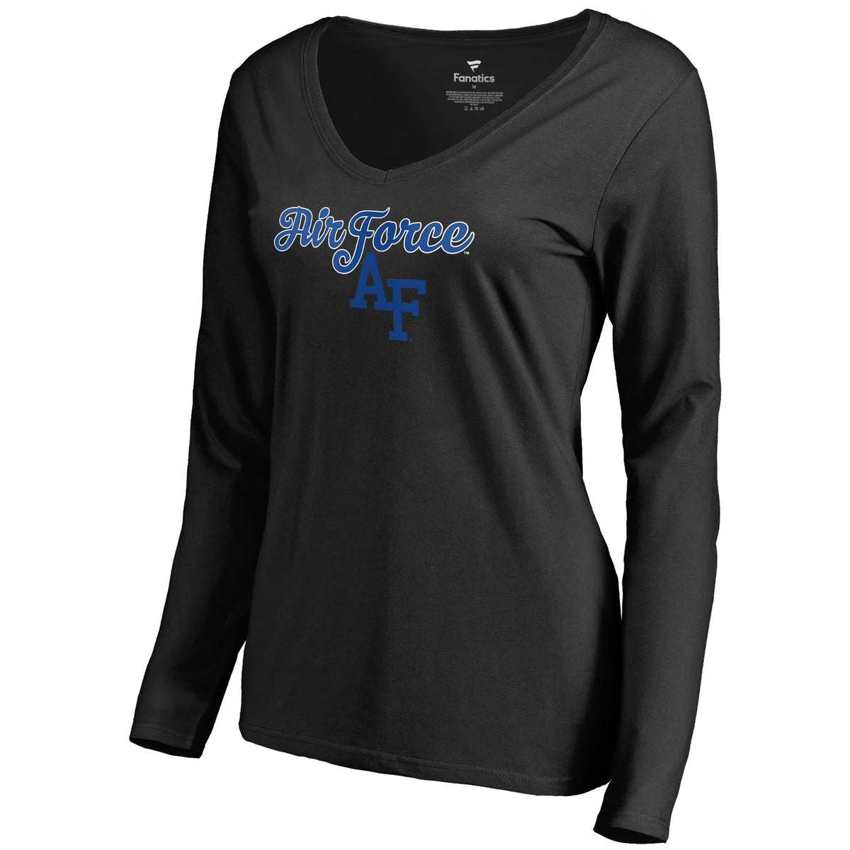 Black Air Force Falcons Long Sleeve T-Shirt E255087