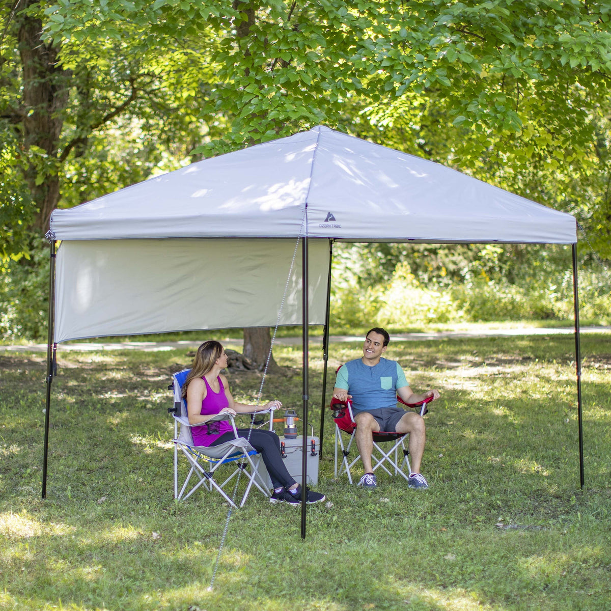 Gray Instant Outdoor Canopy Z429795