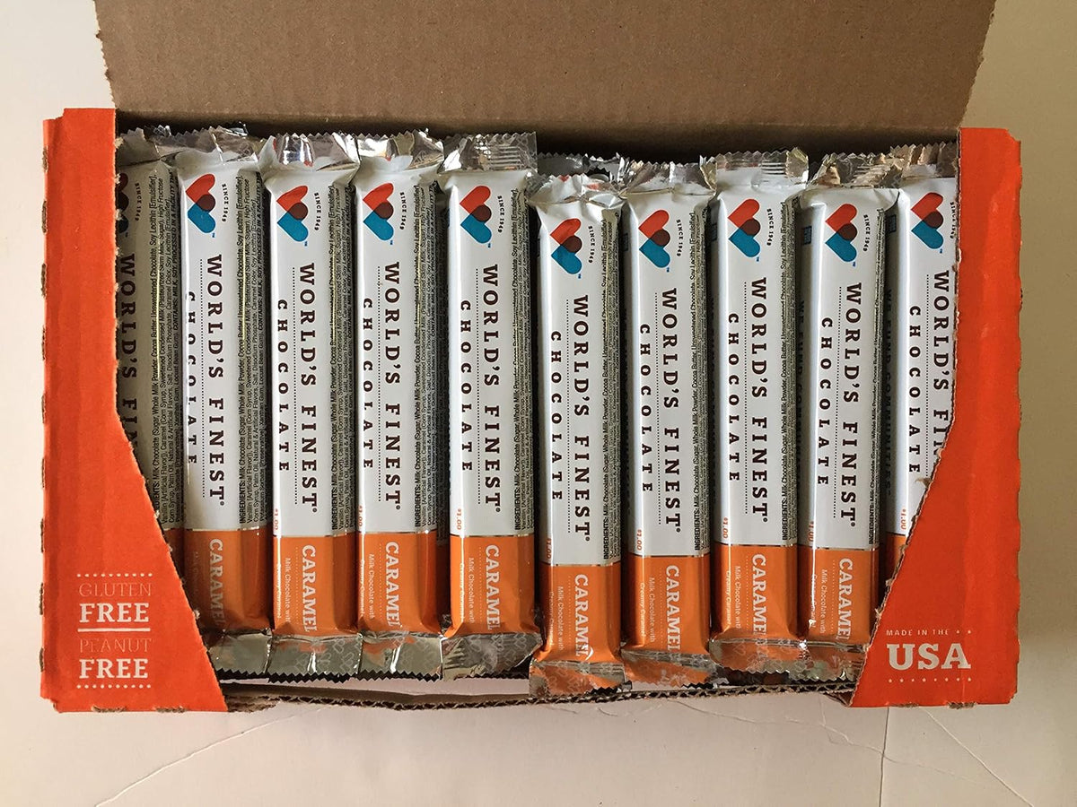 50 Bars Milk Chocolate With Caramel B776056