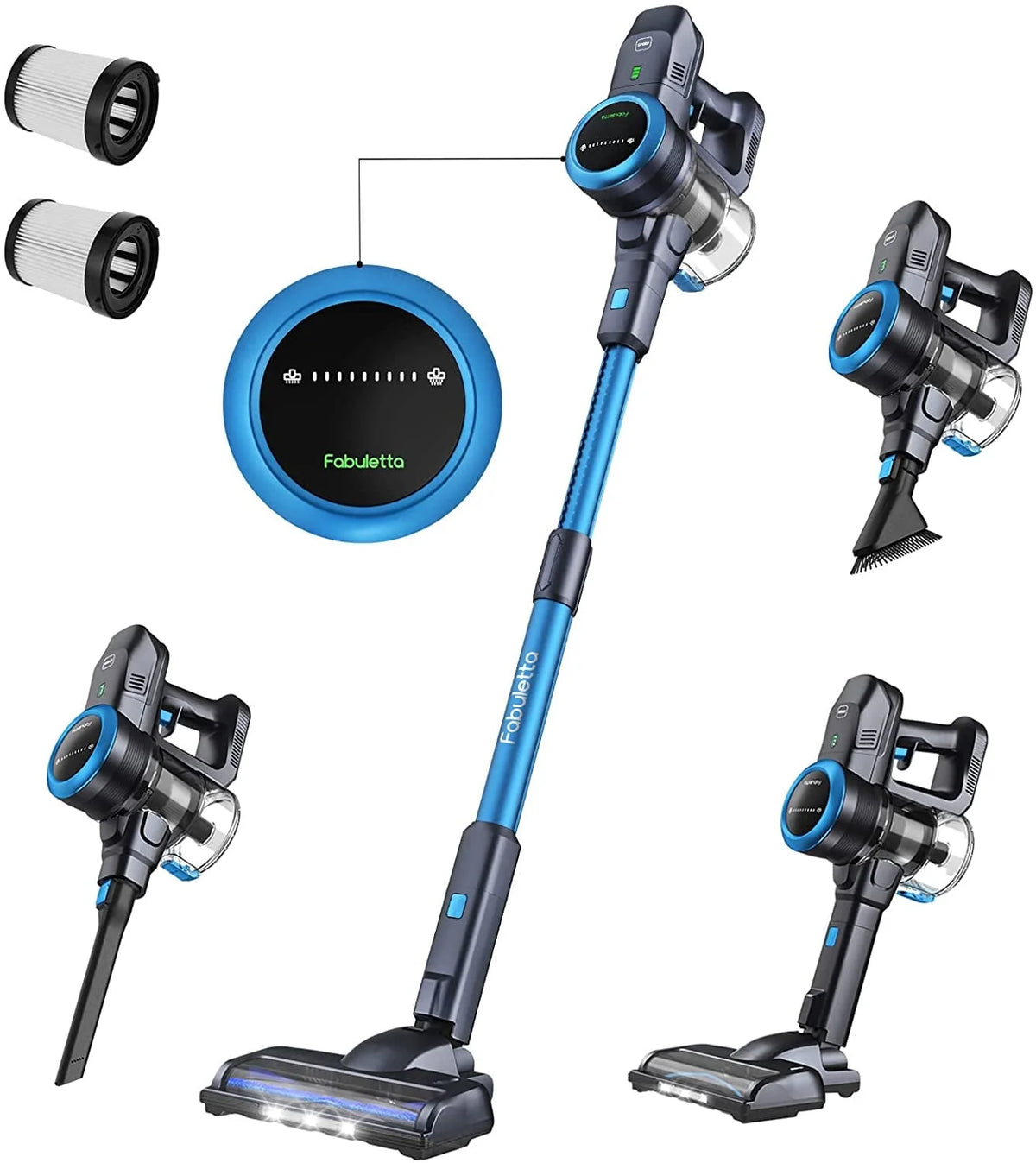Blue Cordless Stick Vacuum H7786