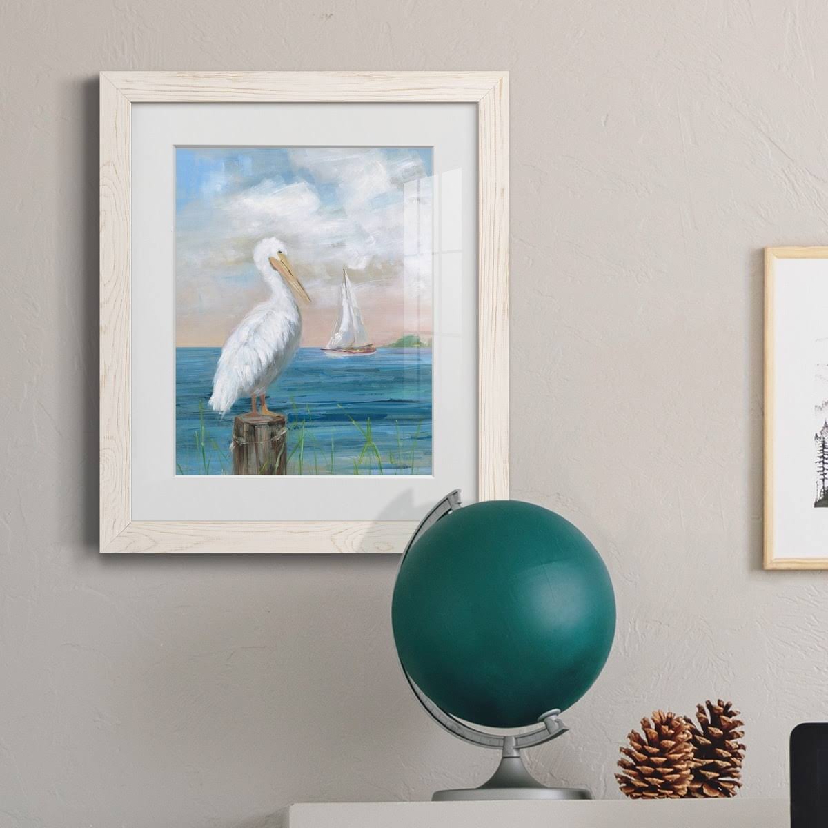 Framed Print 27.5X37.5 Walnut X1984
