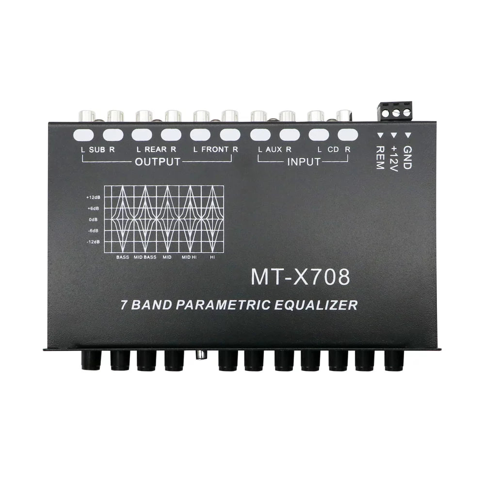7 Band Car Audio Equalizer S505