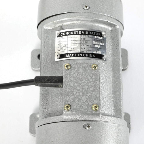 110V 0.28kw Concrete Vibrator Vibration Motor 60HZ Single Phase AC110V 2840rpm Aluminum Alloy Vibrating Vibrators for Shaker Table G7739