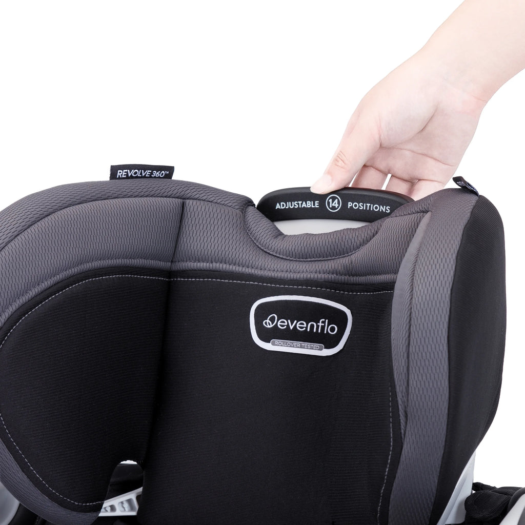 All-in-One Rotational Car Seat with Quick Clean Cover S125