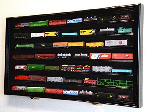 N Scale Train Display Case Cabinet Wall Rack F266786