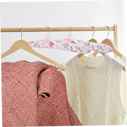 10PCS Floral Padded Coat Hangers U932865