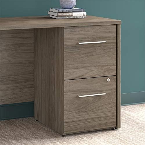 16W 2 Drawer File Cabinet in Modern Hickory Z890677