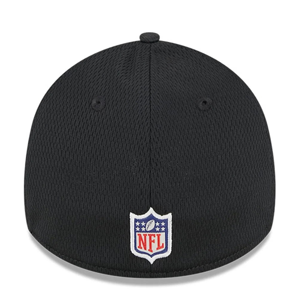 Black Atlanta Falcons 39THIRTY Flex Fit Hat Z586544