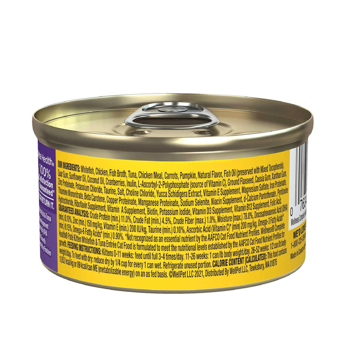 Whitefish & Tuna Wet Cat Food T780